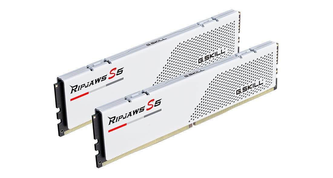 Amazon | G.SKILL Ripjaws S5 ホワイト 64GB DDR5 6000-30、F5
